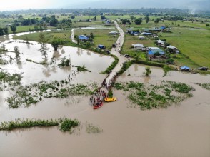 Belaka Region of Udayapur at High Risk of Flooding as Saptakoshi River Swells
