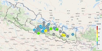 Rainfall and Thunderstorms Sweep Across Nepal's Provinces