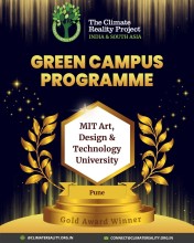 MIT-ADT University Earns Prestigious Green Campus Programme Award in Gold Category