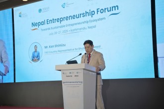 FAO Nepal Champions Agribusiness Innovation at Nepal Entrepreneurship Forum 2025