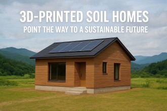 3D-Printed Soil Homes Point the Way to a Sustainable Future
