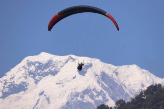 Paragliding Soars as a Symbol of Sustainable Tourism in Pokhara