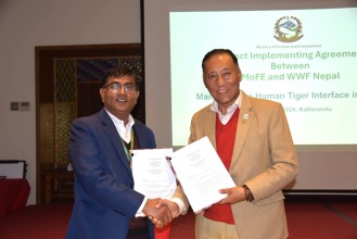 WWF Nepal and Government Partner to Address Human-Tiger Conflict