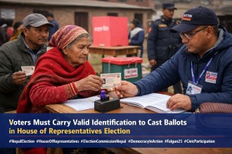 Voters Must Carry Valid Identification to Cast Ballots in House of Representatives Election