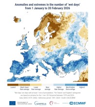 World Experiences Fifth Warmest February Amid Rising Climate Extremes, Says Copernicus Climate Change Service
