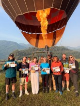 Tourism Experience Highlight: Hot Air Balloon Adventure in Pokhara Leaves Lasting Impression on International Visitors