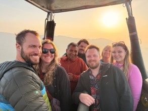 Tourism Experience Highlight: Hot Air Balloon Adventure in Pokhara Leaves Lasting Impression on International Visitors