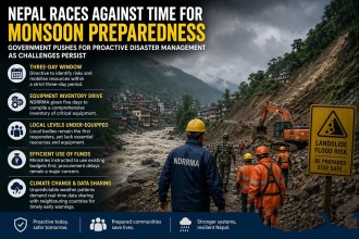Nepal Races Against Time for Monsoon Preparedness Amid Structural Gaps