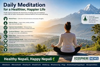 Daily Meditation Encouraged for Mental and Physical Well-being