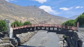 Wooden Bridge Strengthens Connectivity in Jomsom, Mustang