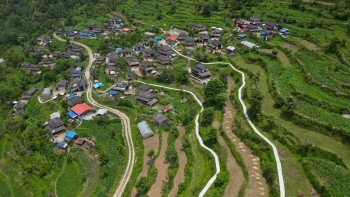 Dadangaun Settlement Transformed with Improved Trail Infrastructure in Myagdi