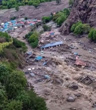 Heavy Rain-Induced Flood Devastates Nepka Village in Humla, Destroying School, Homes and Farmland