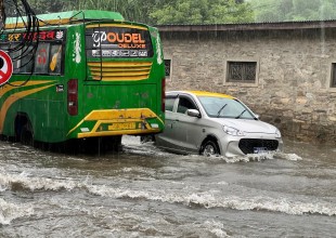 The road turned into a river: Poor drainage leaves Lakeside area inundated after rainfall