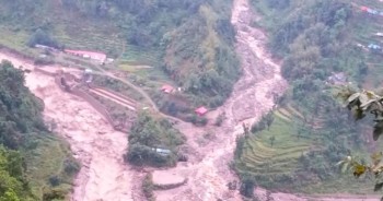 Flood and Landslide Cause Extensive Damage to Infrastructure in Panchthar’s Yangwarak Rural Municipality