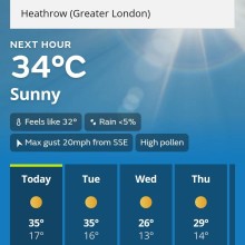UK Records Hottest May Day in History as Temperatures Reach Record Levels