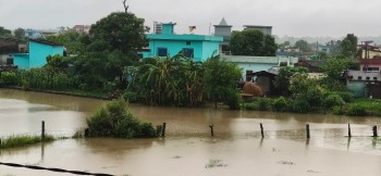 Incessant Rainfall Inundates Malika Settlement in Dhangadhi