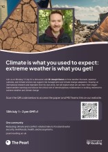 My Climate Risk Interdisciplinary Learning Group to Host Session on Impact-Based Climate Forecasting