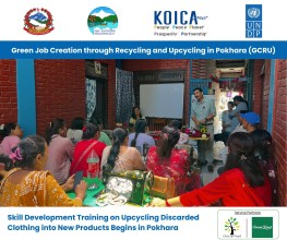 Pokhara Launches Textile Upcycling Training to Create Green Jobs and Advance Circular Economy