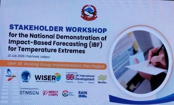 Nepal Advances Heatwave Preparedness Through Impact-Based Forecasting Workshop
