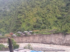 Severe Flooding in Khare Khola Puts Multiple Settlements in Dolakha at Risk