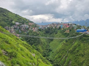 Suspension Bridge Strengthens Connectivity in West Rukum’s Khalanga Bazaar
