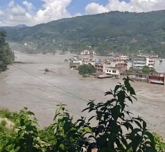 Preliminary Assessment: Temporary Dam Breached After River Blockage Caused Bhotekoshi Flood; Risk Remains