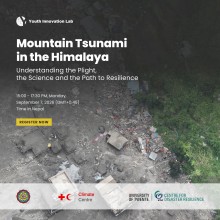 Webinar to Examine GLOF and Tsunami-Like Flood Risks in Nepal’s High Mountains Nepal Webinar to Examine Tsunami-Like Flood Risks, Climate Change and Early Warning in the Himalayas
