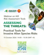 ASEAN Webinar to Highlight Practical Tools for Assessing Invasive Alien Species Risks
