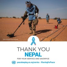 Nepal’s Commitment to Global Peace: Honouring the Service and Sacrifice of UN Peacekeepers