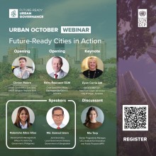 Future-Ready Cities Webinar to Highlight Inclusive and Sustainable Urban Governance
