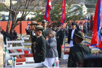 Prime Minister Karki Leads Nation in Tribute on Martyrs’ Day in Kathmandu