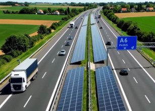 France Integrates Solar Technology into Highways to Expand Clean Energy Generation