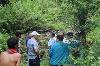 Landslide in Dhading Displaces Families and Disrupts Drinking Water Supply