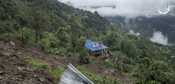 Two Ward Offices at Risk Due to Landslides in Solukhumbu; 11 Families Displaced
