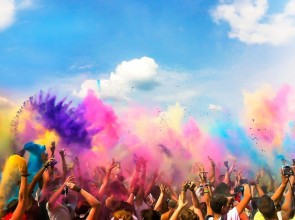 Holi Being Celebrated with Enthusiasm in Hilly and Mountain Districts Today, Public Holiday Declared