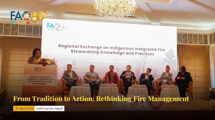 Regional Exchange in Kathmandu Highlights Indigenous Leadership in Fire Stewardship
