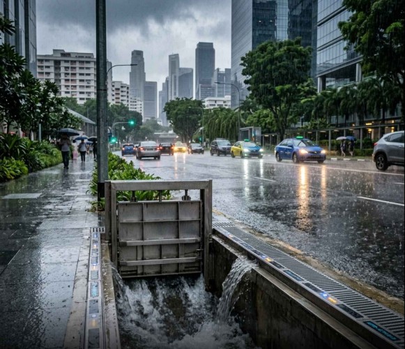 Singapore’s Smart Drainage Systems Strengthen Urban Flood Resilience