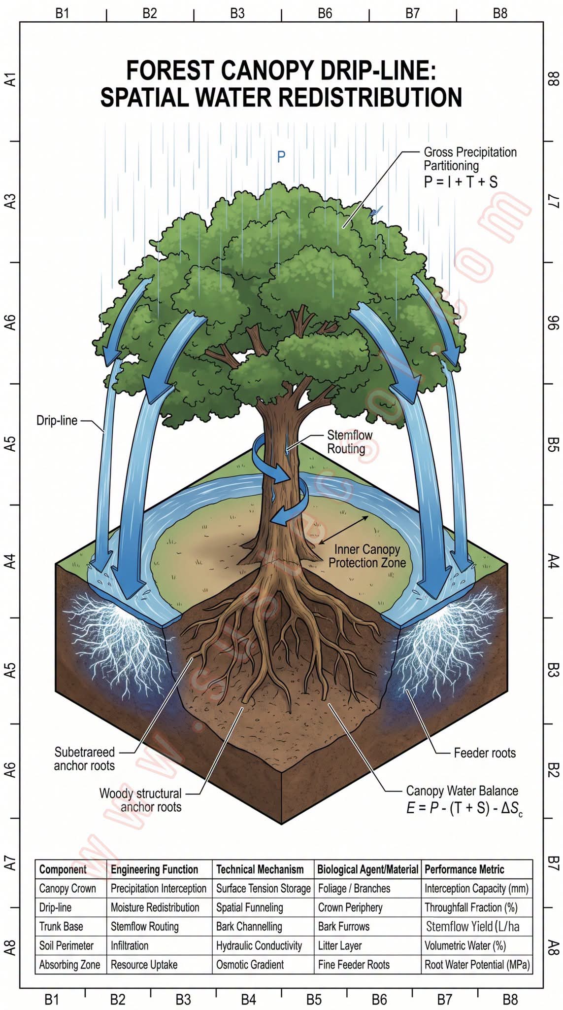 Trees Function as Natural Water Managers, Helping Forests Control Rainfall